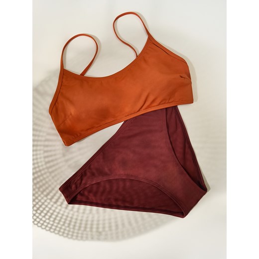 Reserved - Dół od bikini - ciemnofioletowy Reserved XXL Reserved