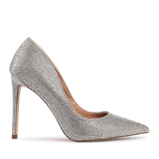 Szpilki Steve Madden Vala-R SM11000751-02003-968 Srebrny ze sklepu eobuwie.pl w kategorii Czółenka - zdjęcie 179723493