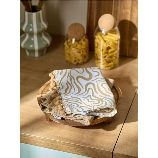 Sinsay - Ścierki kuchenne 2 pack - kremowy ze sklepu Sinsay w kategorii Ścierki kuchenne - zdjęcie 179724700