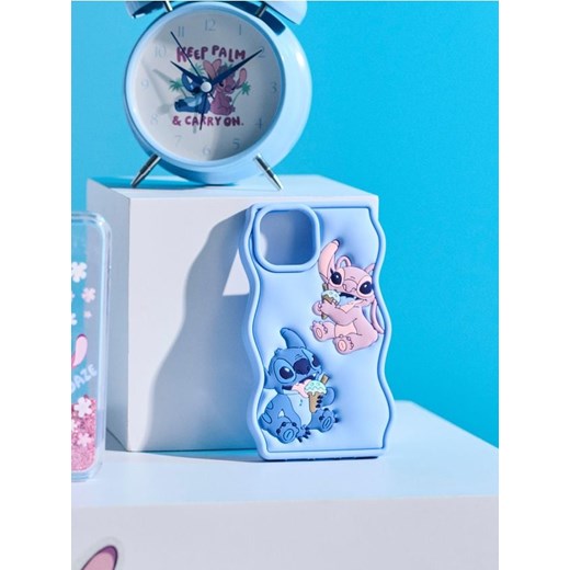 Sinsay - Silikonowe etui na iPhone 15 Stitch - niebieski ze sklepu Sinsay w kategorii Zabawki - zdjęcie 179724704
