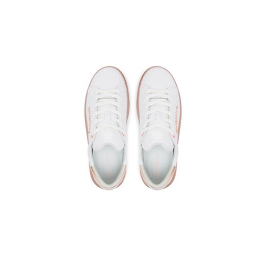 Buty sportowe damskie białe Karl Lagerfeld sneakersy wiązane