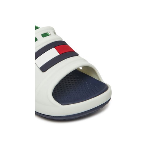 Sandały dziecięce białe Tommy Hilfiger na rzepy