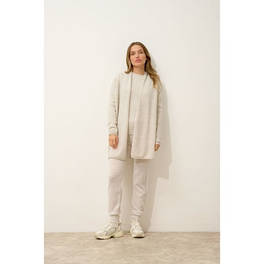 Just Cashmere Kaszmirowy kardigan "Maddie" w kolorze kremowym Just Cashmere S Limango Polska promocja