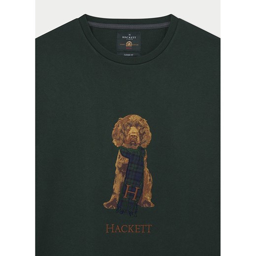 Hackett London Bluza w kolorze ciemnozielonym Hackett London M wyprzedaż Limango Polska