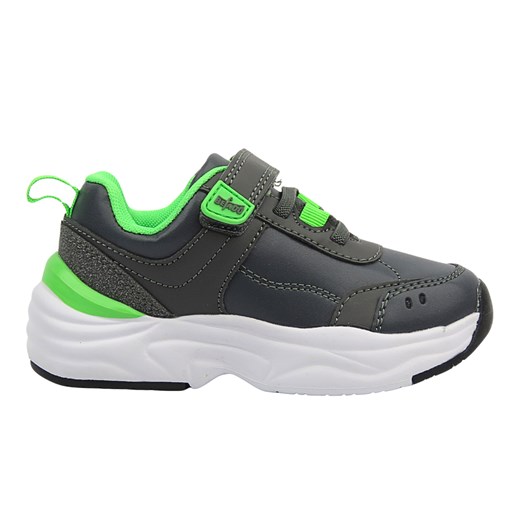 Buty Sportowe Chłopięce Befado 516Y259 Szaro-zielone Na Rzep ze sklepu ulubioneobuwie w kategorii Buty sportowe dziecięce - zdjęcie 179729183