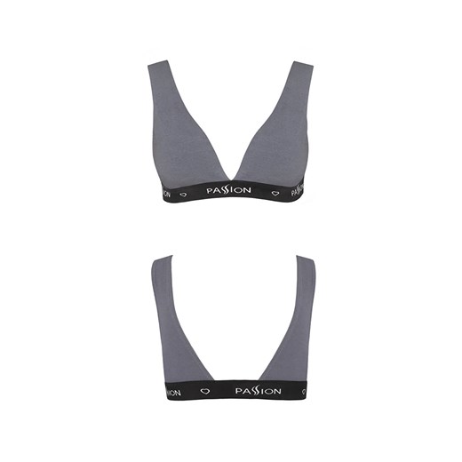 PS015 figi klasyczne, Kolor ciemny szary, Rozmiar L, Passion ze sklepu Intymna w kategorii Majtki damskie - zdjęcie 179730370