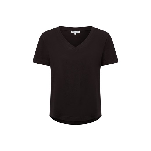 Marie Lund T-shirt damski Kobiety Bawełna czarny jednolity ze sklepu vangraaf w kategorii Bluzki damskie - zdjęcie 179733964