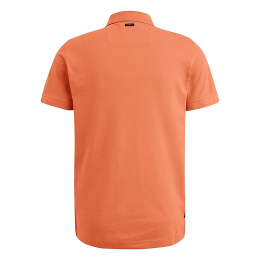 T-shirt męski pomarańczowa Pme Legend bawełniany z krótkimi rękawami