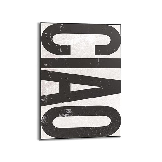 Orangewallz Druk artystyczny &quot;Black Ciao&quot; w ramce Orangewallz 50x70 cm okazja Limango Polska