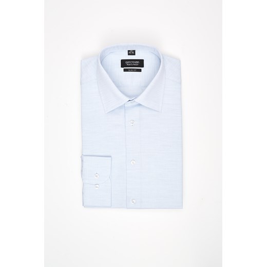 KOSZULA CORSINI 2993 DŁUGI RĘKAW SLIM FIT BŁĘKITNY Recman Recman