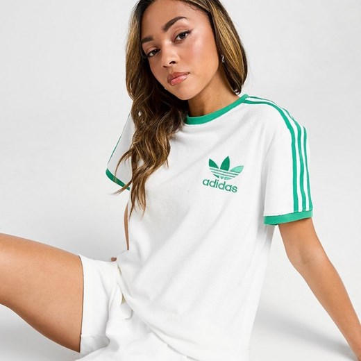 Bluzka damska Adidas z krótkim rękawem z okrągłym dekoltem
