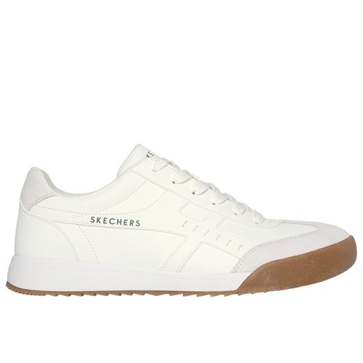 Buty męskie Skechers Zinger Manzanilla Totale 183280WHT - białe ze sklepu streetstyle24.pl w kategorii Buty sportowe męskie - zdjęcie 179740520
