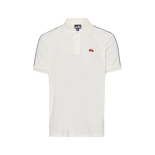 ellesse Męska koszulka polo - Sinise Mężczyźni écru jednolity ze sklepu vangraaf w kategorii T-shirty męskie - zdjęcie 179742030