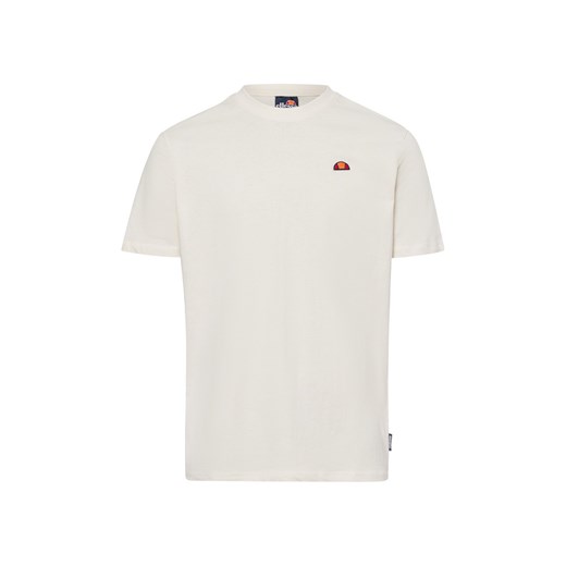 ellesse Koszulka męska - Cassica Mężczyźni Bawełna écru jednolity ze sklepu vangraaf w kategorii T-shirty męskie - zdjęcie 179742033