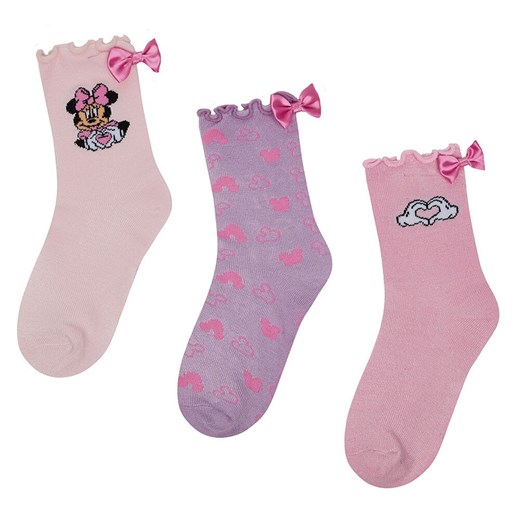 Skarpetki Mickey&Friends ACCCS-SS25-327DSTC(3-PACK) ze sklepu ccc.eu w kategorii Skarpetki dziecięce - zdjęcie 179742132