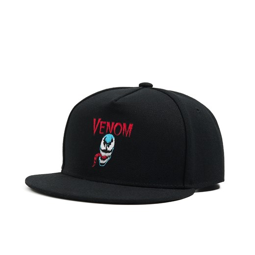 Cropp - Czarna czapka snapback Venom - czarny Cropp Uniwersalny Cropp