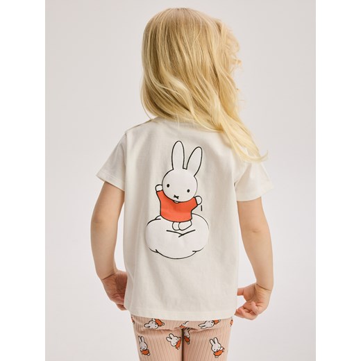Reserved - T-shirt Miffy - złamana biel Reserved 104 (3-4 lata) Reserved