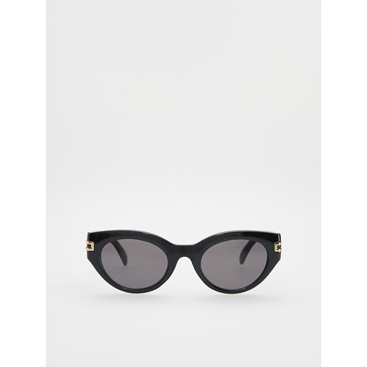 Reserved - Okulary przeciwsłoneczne - czarny Reserved ONE SIZE Reserved