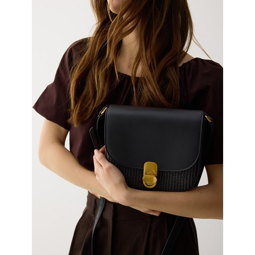 Reserved - Torebka crossbody - czarny ze sklepu Reserved w kategorii Torebki damskie - zdjęcie 179742834