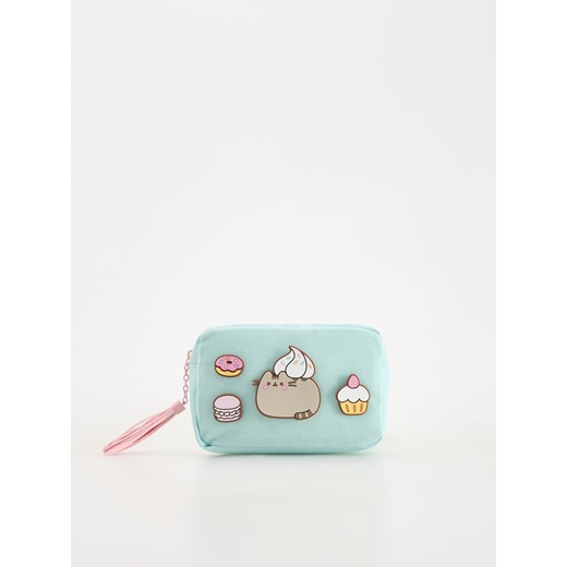 Reserved - Saszetka nerka Pusheen - jasnoturkusowy ze sklepu Reserved w kategorii Torby i walizki dziecięce - zdjęcie 179743133