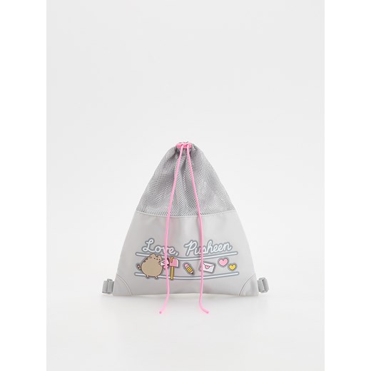 Reserved - Plecak worek Pusheen - ciemnoszary ze sklepu Reserved w kategorii Plecaki dla dzieci - zdjęcie 179743170