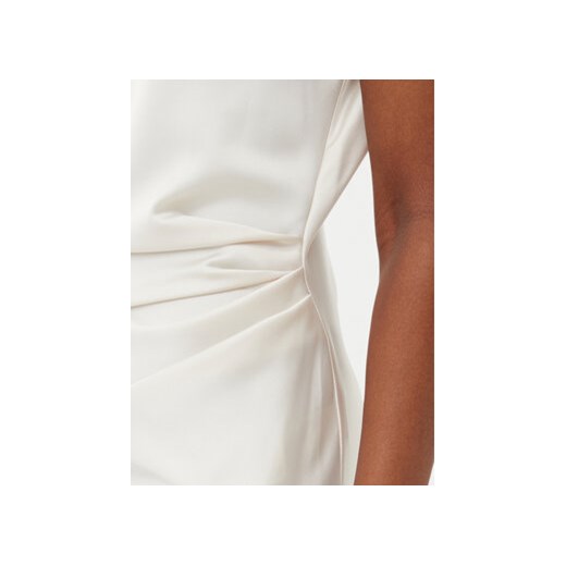 Sukienka Imperial biała midi na sylwestra 
