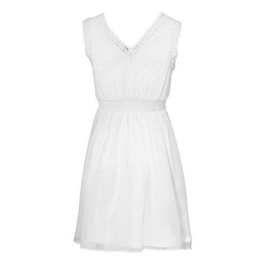 Sukienka Dura biały halens-pl szary na ramię