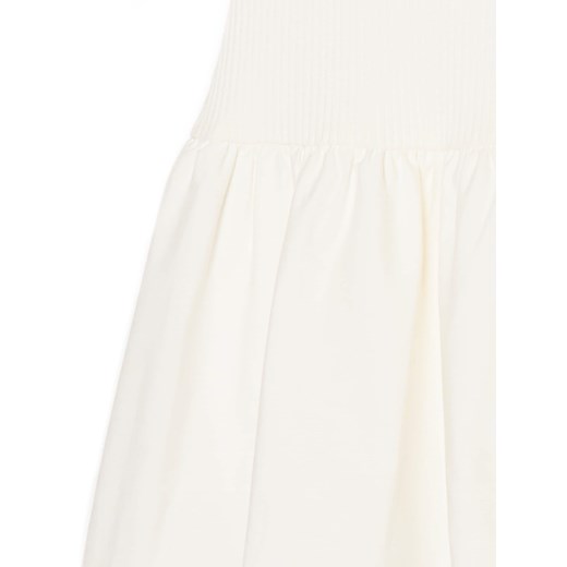 Cropp - Biała sukienka mini ze stójką - biały Cropp S Cropp