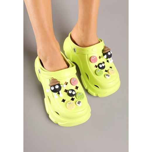 Klapki damskie Renee na lato bez zapięcia na platformie casual 