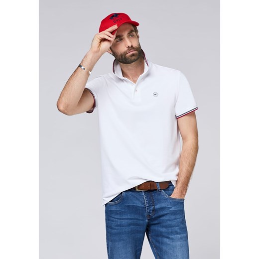 Polo Sylt Koszulka polo w kolorze białym ze sklepu Limango Polska w kategorii T-shirty męskie - zdjęcie 179747853