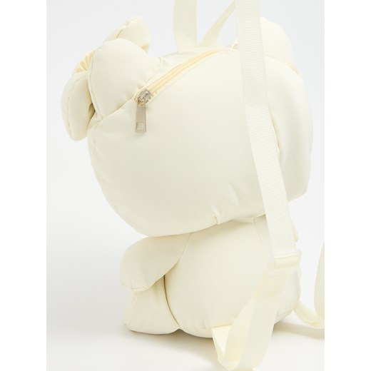 Cropp - Plecak w kształcie Hello Kitty - kremowy Cropp Uniwersalny Cropp