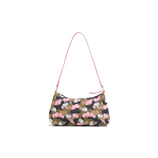 Cropp - Torebka hobo Hello Kitty - zielony ze sklepu Cropp w kategorii Torebki bagietki - zdjęcie 179748144