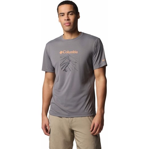 Koszulka męska Zero Rules Light SS Graphic Crew Columbia ze sklepu SPORT-SHOP.pl w kategorii T-shirty męskie - zdjęcie 179748891
