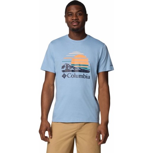 Koszulka męska Path Lake Graphic Tee Columbia ze sklepu SPORT-SHOP.pl w kategorii T-shirty męskie - zdjęcie 179748912
