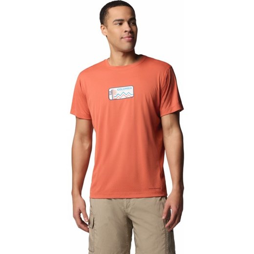 Koszulka męska Zero Rules Light SS Graphic Crew Columbia ze sklepu SPORT-SHOP.pl w kategorii T-shirty męskie - zdjęcie 179749010