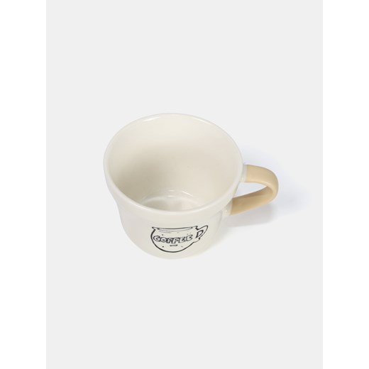 Sinsay - Kubek porcelanowy z nadrukiem - biały Sinsay One Size Sinsay