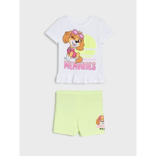 Sinsay - Komplet dzianinowy z baskinką PAW Patrol - wielobarwny ze sklepu Sinsay w kategorii Komplety dziewczęce - zdjęcie 179753111