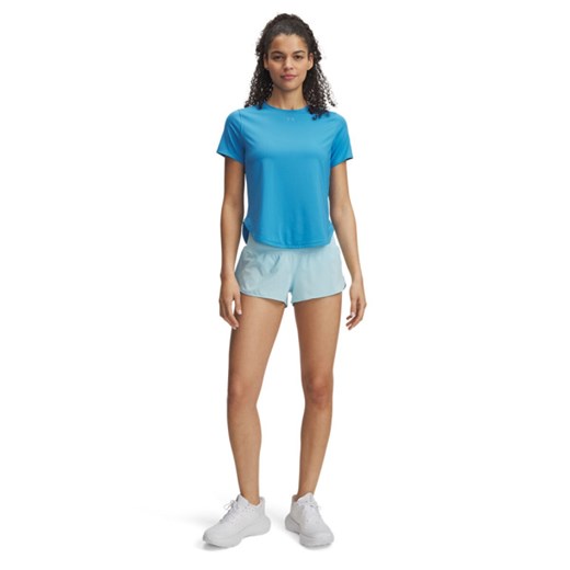 Damskie spodenki treningowe Under Armour UA Launch Pro 2\'\' Shorts - niebieskie ze sklepu Sportstylestory.com w kategorii Szorty - zdjęcie 179754844