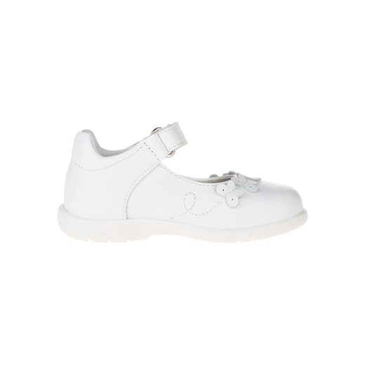 Balerinki dziecięce białe Primigi z aplikacjami  na rzepy 