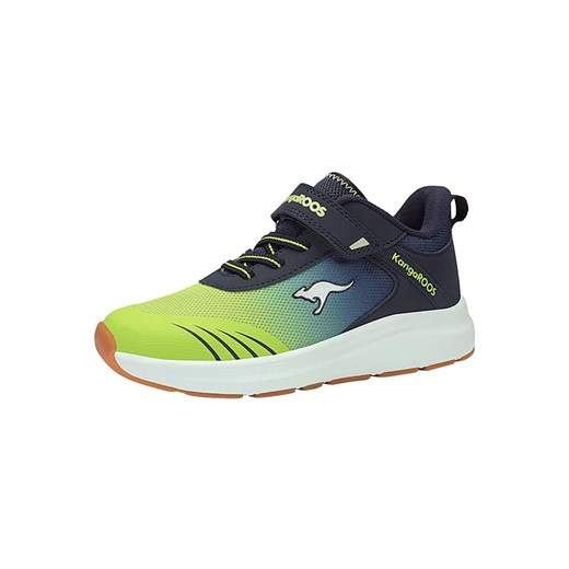 Kangaroos Sneakersy &quot;KB-Rida EV&quot; w kolorze antracytowo-jasnozielonym ze sklepu Limango Polska w kategorii Buty sportowe dziecięce - zdjęcie 179758194