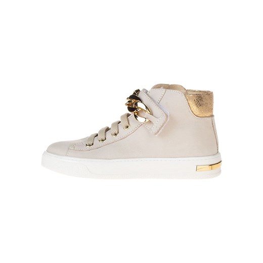 Primigi Skórzane sneakersy &quot;Stylish&quot; w kolorze białym ze sklepu Limango Polska w kategorii Buty sportowe dziecięce - zdjęcie 179758411
