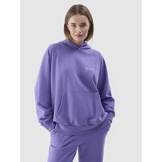 4F Bluza w kolorze fioletowym ze sklepu Limango Polska w kategorii Bluzy damskie - zdjęcie 179760214