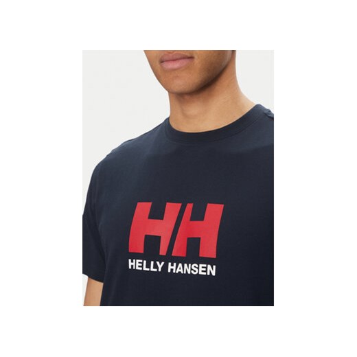Czarny t-shirt męski Helly Hansen 