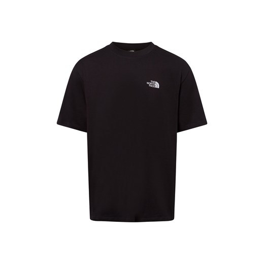 The North Face Koszulka męska Mężczyźni Bawełna czarny jednolity ze sklepu vangraaf w kategorii T-shirty męskie - zdjęcie 179763023