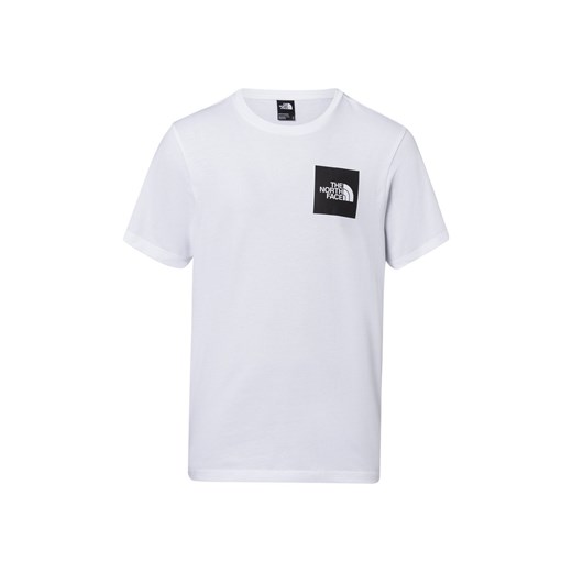 The North Face Koszulka męska Mężczyźni Bawełna biały jednolity ze sklepu vangraaf w kategorii T-shirty męskie - zdjęcie 179763024