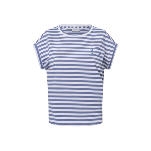 comma casual identity Koszulka damska Kobiety Bawełna jasnoniebieski w paski ze sklepu vangraaf w kategorii Bluzki damskie - zdjęcie 179763073