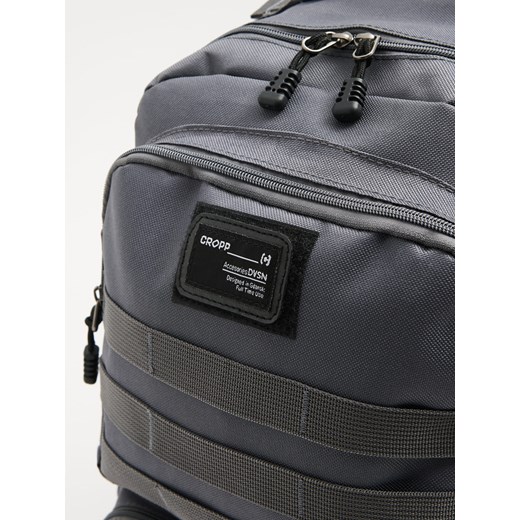 Cropp - Duży pllecak z kieszenią na laptop - zielony Cropp Uniwersalny Cropp