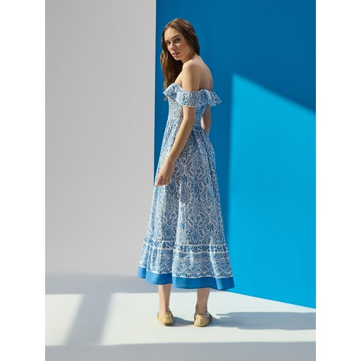 Sinsay sukienka niebieska 