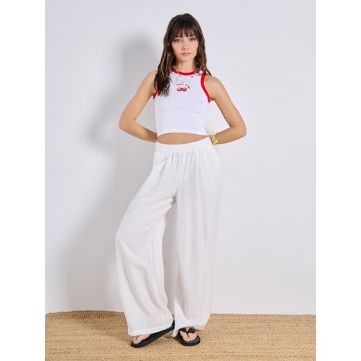 Bluzka damska Sinsay z elastanu 