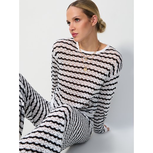 Bluzka damska Sinsay casual z długim rękawem 